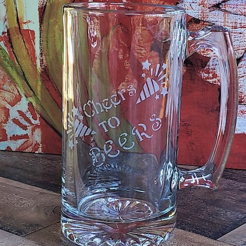 Glass Etching: Decorative Wine And Barware